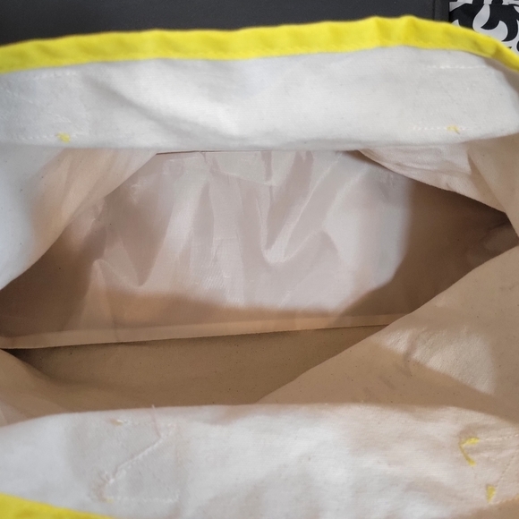 Ulta Canvas Tote Bag | Yellow, Sunshine - Picture 4 of 5